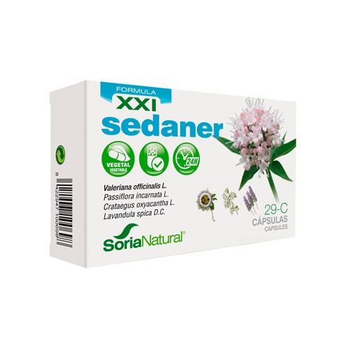 Sedaner xxl valeriana+espino+pasif+lavanda 29cap