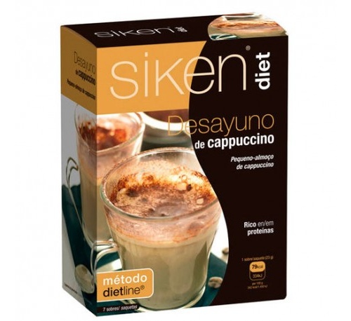 Siken diet desayuno de capuccino (23 g 7 sobres)