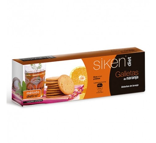 Siken diet galletas de naranja (15 galletas)