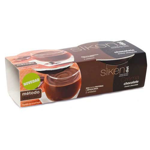 Siken diet crema chocolate (2 u)