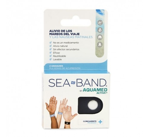 Pulsera antimareo aquamed active (adulto 2u)