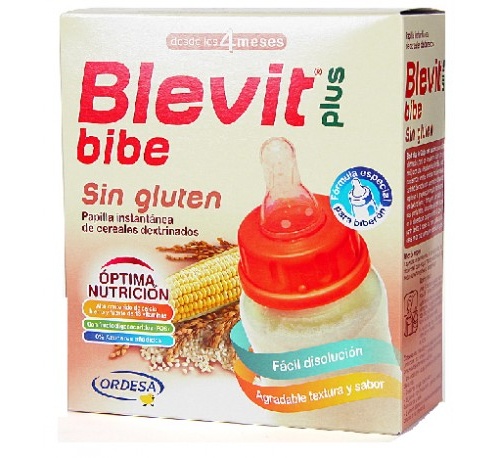 Blevit plus bibe sin gluten 600 gr