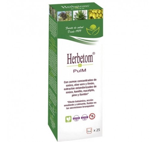 Herbetom 2 pm - sauco tomillo eucalipto vit a (250 ml)