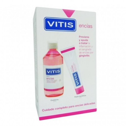 Vitis encias pasta dentifrica y colutorio (pack)