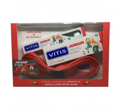 Kity dental vitis junior (gel + cepillo)