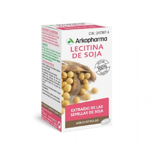 Lecitina de soja arkopharma (400 mg 42 caps)