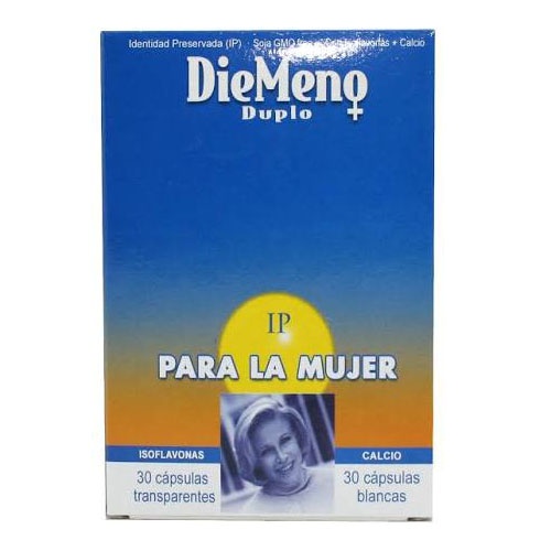 Diemeno duplo 30 cap blancas y 30 cap transp