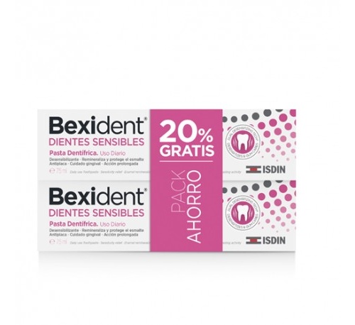 Bexident duo dientes sensibles pasta 75ml