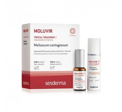 Moluvir tratamiento topico 2 pasos (20 ml + 30 ml)