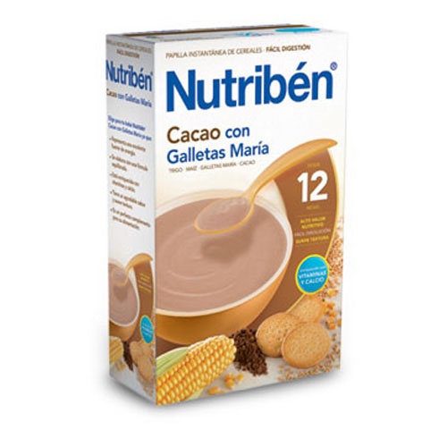 Nutriben cacao con galletas maria (300 g)