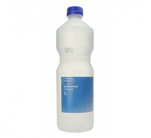 Agua destilada alvita 1 l