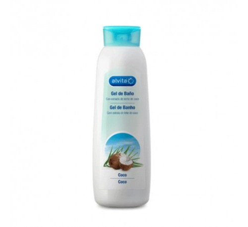 Alvita gel de baño coco (1 envase 750 ml)