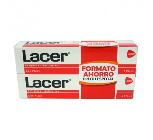 Lacer pasta dental 2 x 125 ml