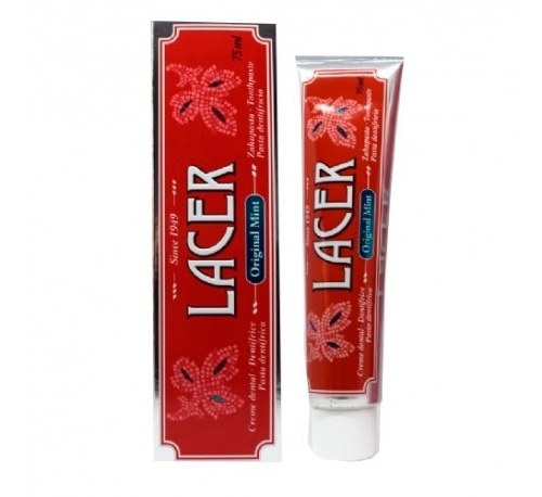 Lacer original mint pasta dentifrica (75 ml)