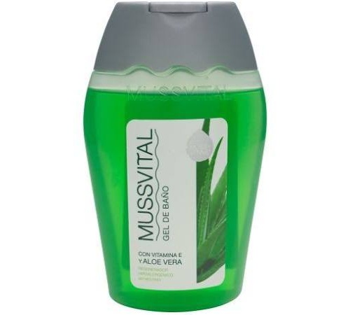 Mussvital essentials gel de baño con aloe vera (200 ml)