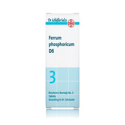 Sales dr schüssler nº 3 ferrum phosphoricum d6.