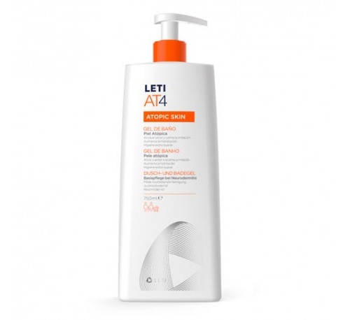 Leti at4 gel de baño dermograso (750 ml)