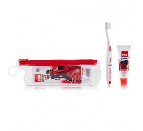 Kit dental neceser phb junior plus (pasta y cepillo)