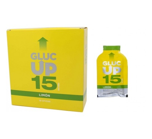 Gluc up 15 faes farma (sabor limon 10 sticks)