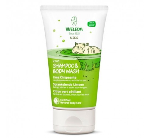 Weleda 2en1 shower shampoo lima duplo