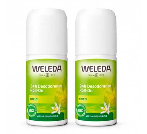 Weleda fresh 24 h desodorante citrus (roll on 50 ml)