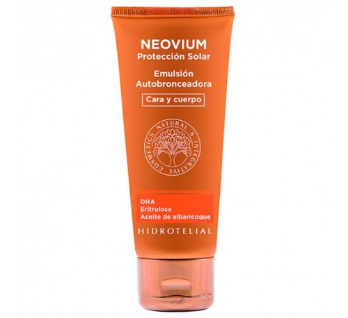 Hidrotelial neovium emulsion autobronceadora (100 ml)