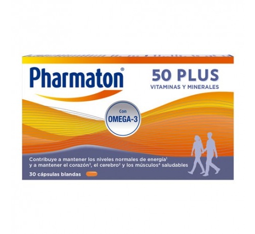 PHARMATON 50 PLUS (30 CAPS)