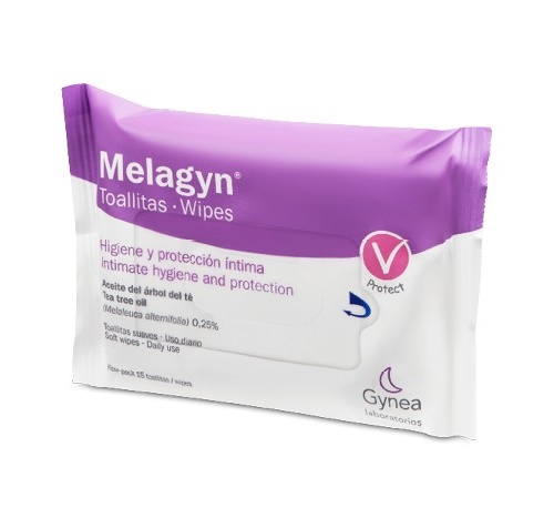 Melagyn toallitas (flow pack 15 u)