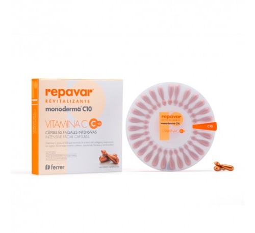 Repavar monoderma c10 revitalizante (28 caps)