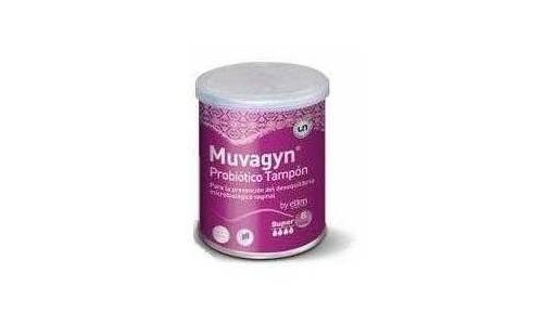 Muvagyn probiotico tampon vaginal (8 u super)