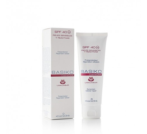 Basiko spf-40 pieles sensibles - cosmeclinik (tubo 75 ml)