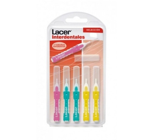 Cepillo interdental - lacer (recto seleccion 6 u)