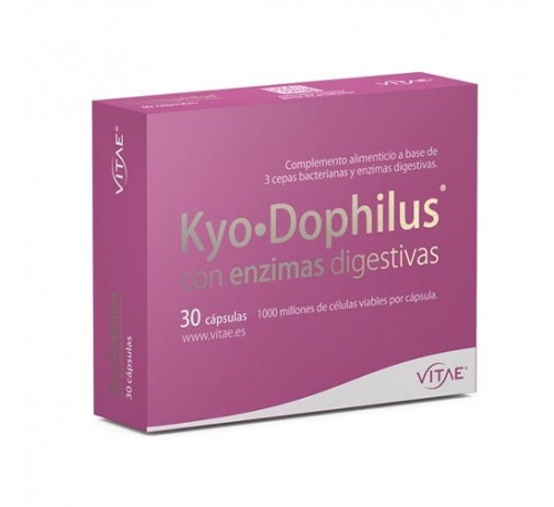 Kyo dophilus con enzimas digestivas (30 caps)