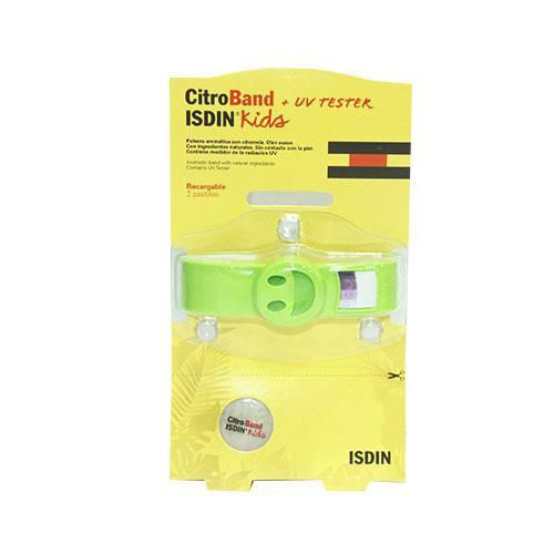 Citroband isdin kids + uv tester pulsera (c/ 2 recarga)