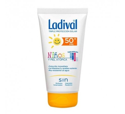 Ladival niños y piel atopica fps 50+ (50 ml)