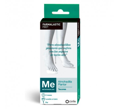 Almohadilla plantar tacones - farmalastic feet (t- unica)