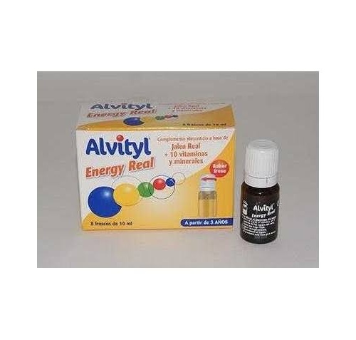 Alvityl energy real (10 ml 8 frascos)