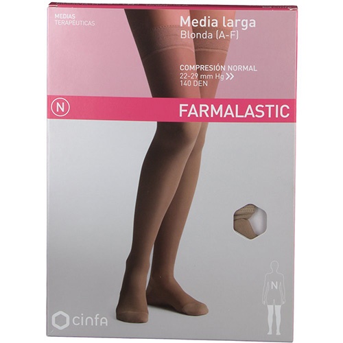 Media larga (a-f) comp normal - farmalastic blonda (camel t- gde)