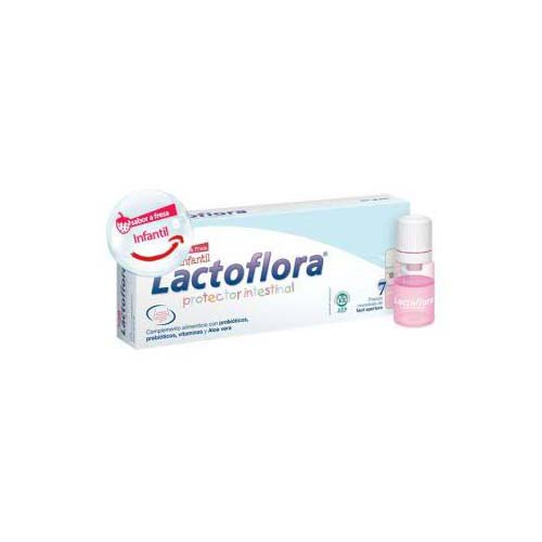 Lactoflora protector intestinal (fresa 7 viales)