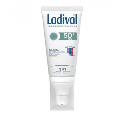 Ladival facial piel seca fps 50+ (color 50 ml)