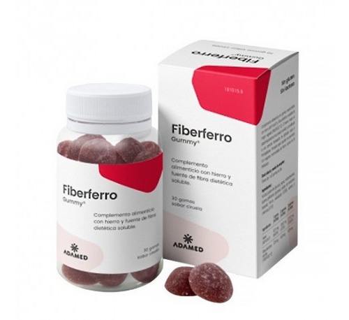 Fiberferro gummy 30 gomas masticables