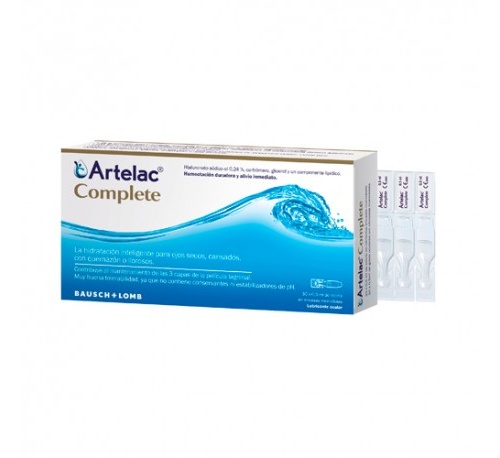 Artelac complete esteril gotas oculares (0.5 ml 30 monodosis)