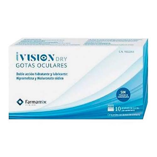 Ivision dry gotas oculares unidosis (0.5 ml 10 ml)