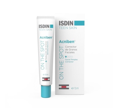 Acniben on the spot isdin teen skin 15 ml