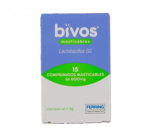 Bivos comprimidos 15 comprimidos masticables