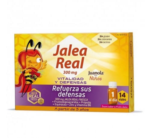 Juanola jalea real niños vitalidad y defensas (14 viales)