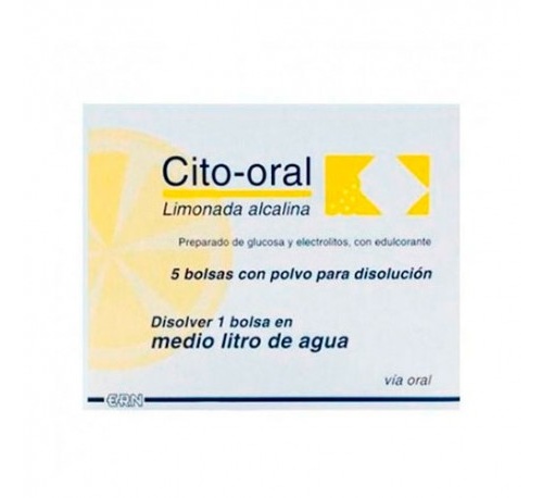 Cito-oral limonada alcalina (15.28 g 5 bolsas)