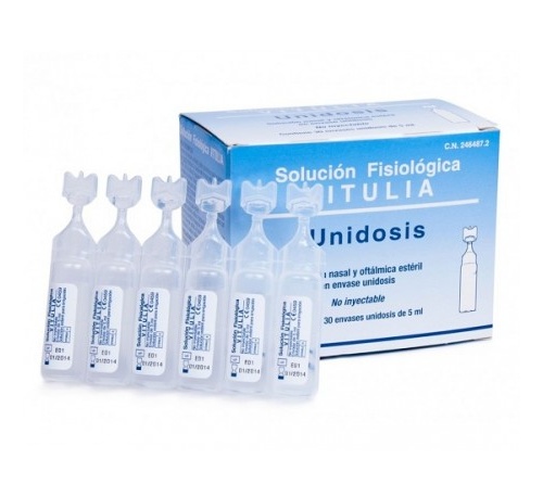 Vitulia solucion fisiologica (monodosis 30 u)