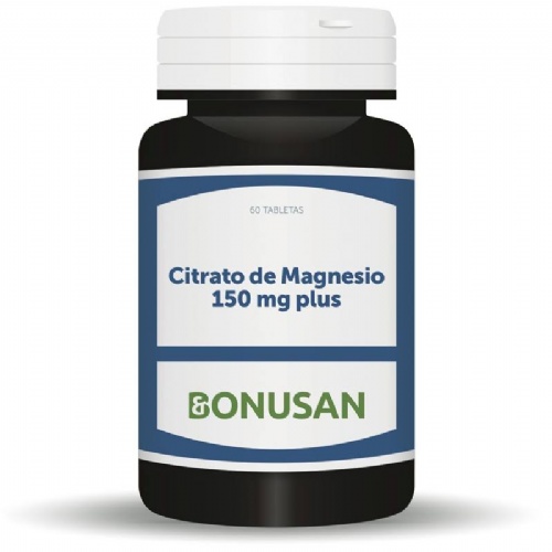 Bonusan citrato de magnesio 15 mg 60 tabl