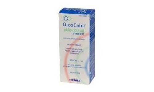 Ojoscalm baño ocular esteril (360 ml)